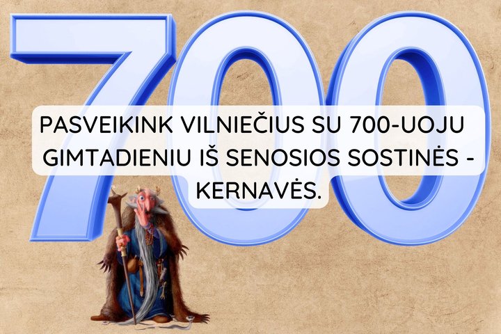 Pasveikinkite Vilnių